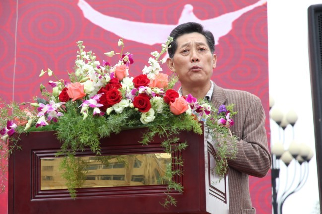 祝龙海局长致欢迎词